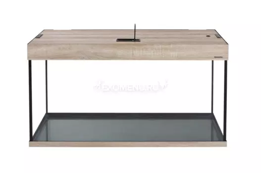 Аквариум AquaPlus 100 (700х300х560-6), 96 л. прямоугольный со светильником LUX 2х18Вт, дуб сонома