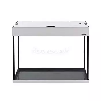 Аквариум AquaPlus 100 (700х300х560-6), 96л. прямоугольный со светильником LUX 2х18Вт, белое дерево
