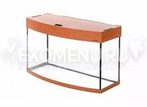 Аквариум AquaPlus 115 (800х350х490-6) фигурный со светильником LUX 2х18Вт. груша