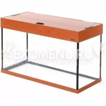 Аквариум AquaPlus 120 (800х350х490-6) прямоугольный со светильником LUX 2х18Вт. груша