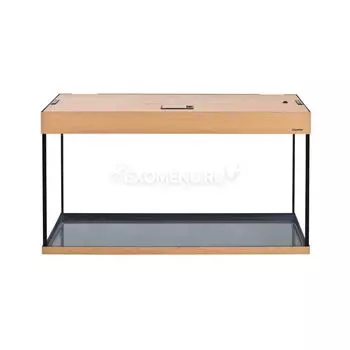 Аквариум AquaPlus 200 (1000х400х560-6/8), 185л. прямоугольный со светильником LUX 2х30Вт. бук