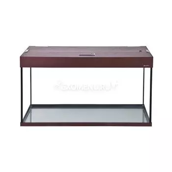 Аквариум AquaPlus 200 (1000х400х560-6/8), 185л. прямоугольный со светильником LUX 2х30Вт. махагон