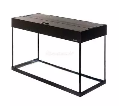 Аквариум AquaPlus 450 (1500х500х600) прямоугольный со светильником LUX 4х36Вт. венге