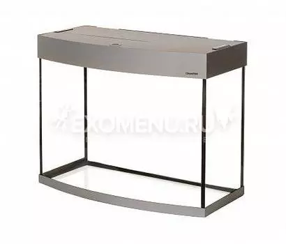 Аквариум AquaPlus LUX Ф105 (700х350х560 мм) металлик, 105 литров, со светильником 2х18 Вт