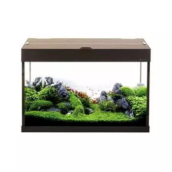 Аквариум AquaPlus PRO 170 (830х450х560) прямоугольный со светильником LUX 4х25Вт. венге