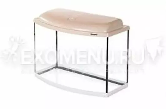Аквариум AquaPlus STD Ф70 выбеленный дуб (600х300х460-5) фигурный, 62 л., со светильником 1х15 Вт.