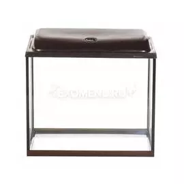 Аквариум AquaPlus STD П90 венге (600х300х560-6) прямоугольный, 82 л., со светильником 1х15 Вт.