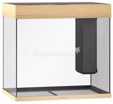 Аквариум Juwel LIDO 120 LED, 120л, светлое дерево (Light wood), 61х41х58см, 2х12W, Фильтр Bioflow M, Нагр100W