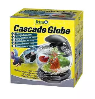 Аквариум Tetra Cascade Globe 6.8l ЧЕРНЫЙ - Круглый аквариум (Диаметр 27.9)