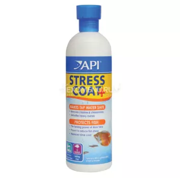 API Стресс Коат - Кондиционер для декоративных рыб и воды Stress Coat, 237 ml