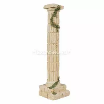 AQUA DELLA Декорация для аквариума "Греческая колонна", 18х4.5х4.5cм (Бельгия)