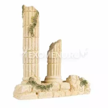 AQUA DELLA Декорация для аквариума "Греческие развалины", 15,8x5,5x14,1см (Бельгия)