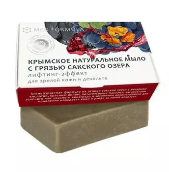 Дом Природы MED-Formula - Мыло на основе грязи Сакского озера Лифтинг-эффект 100 г