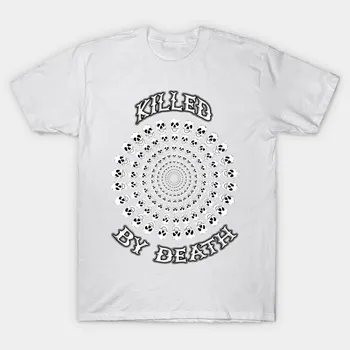 Футболка женская Killed By Death Harajuku Print Kawaii футболка летняя женская футболка с коротким рукавом топ футболка S розовый