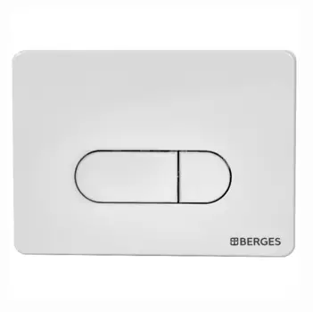 Кнопка для инсталляции Berges Novum D4 040034 белая