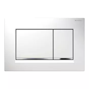 Кнопка для инсталляции Geberit Sigma 30 115.883.KJ.1 белый/хром