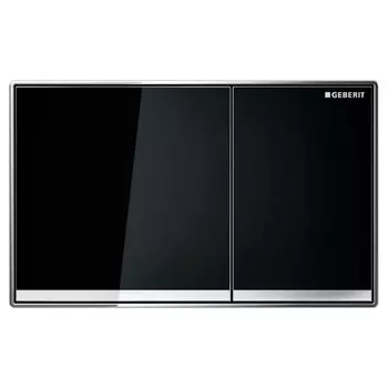 Кнопка для инсталляции Geberit Sigma 60 115.640.SJ.1 черное стекло