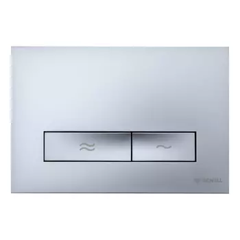 Кнопка для инсталляции Schell Konklav SCL031226499 матовый хром