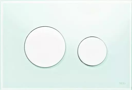 Кнопка для инсталляции Tece TECEloop 9240651 мятный зеленый/белый