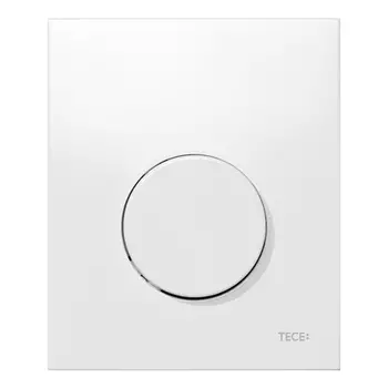 Кнопка для инсталляции Tece TECEloop Urinal 9242600, пластик, белый