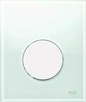 Кнопка для инсталляции Tece TECEloop Urinal 9242651 мятный зеленый/белый