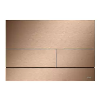 Кнопка для инсталляции Tece TECEsquare II 9240840 металл, PVD Brushed Red Gold
