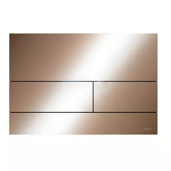 Кнопка для инсталляции Tece TECEsquare II 9240841 металл, PVD Polished Red Gold