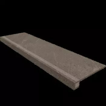 Комплект Estima Gabbro Ступень Anthracite GB03 33x120 Непол. + Подступенок 14,5x120
