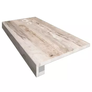 Комплект Estima Spanish Wood Ступень Creamy SP01 33x120 Непол. без насечек+ Подступенок 14,5x120