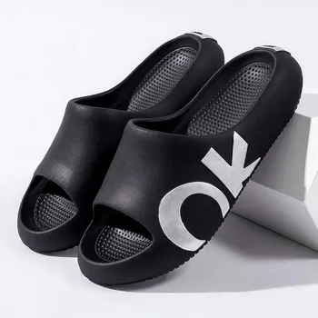 Fashion Summer Outdoor Men s Shoe Beach Cheap Shoes Liquidation Rubber Designer Male Slipper Luxury With Korean Style Low Price Slides 37