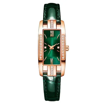 Женские часы Douyin Retro Fashion Small Square - стиль интернет-знаменитостей.
