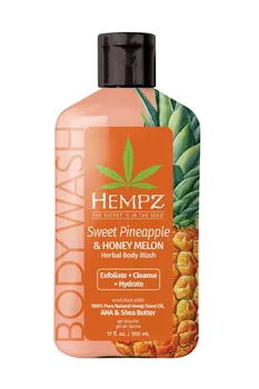 Гель для душа Hempz Ананас и Медовая дыня Sweet Pineapple & Honey Melon Herbal Body Wash 500 мл