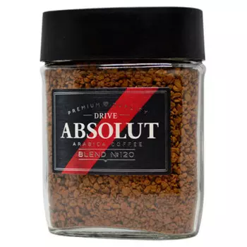 Кофе Absolut 95 г бленд №120 ст/б сублимированный