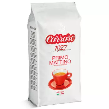 Кофе Carraro 1000 г примо маттино зерно