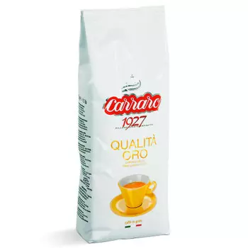 Кофе Carraro 500г куалита Oro зерно