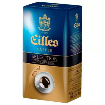Кофе Eilles Kaffee 500г арабика молотый в/у