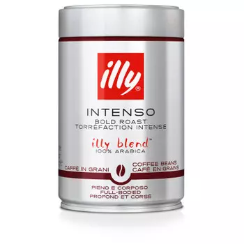 Кофе illy 250 г зерно темная обжарка ж/б