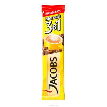 Кофе Jacobs Monarch 13,5г мягкий 3 в 1