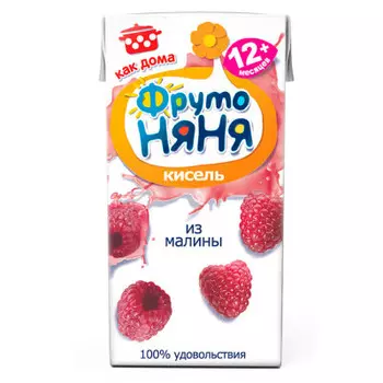 Кисель фрутоняня 200 мл из малины с 12 месяцев
