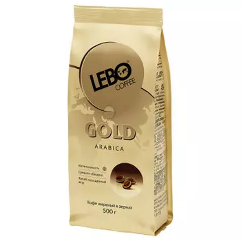 Кофе лебо голд 500 г зерно