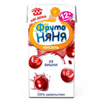 Кисель фрутоняня 200 мл из вишни с 12 месяцев