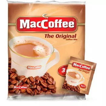Кофе MacCoffee 200г 3 в 1 ориджинал 10 пак.