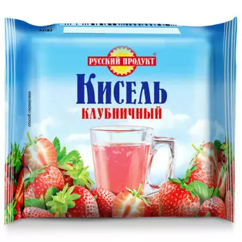Кисель русский продукт 190 г клубничный