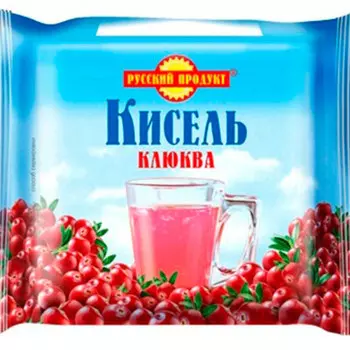 Кисель русский продукт 220 г клюква