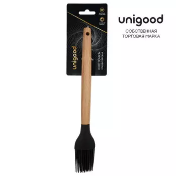 Кисточка кондитерская 27 см Unigood черная tr-kus-s001 b2