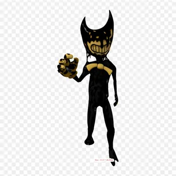 Bendy And The Ink Machine Themeatly Games Утюг на теплопередаче Печать Виниловые нашивки Наклейка для одежды DIY Аппликации Моющиеся нашивки