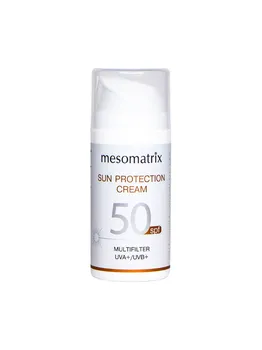 MESOMATRIX / МЕЗОМАТРИКС SUN PROTECTION SPF 50, крем солнцезащитный, увлажняющий, антиоксидантный, с гиалуроновой кислотой, 100 мл