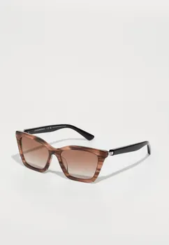 Солнцезащитные очки Emporio Armani, коричневый