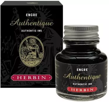 Тушь перманентная Herbin, 30 мл, Черный