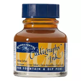 Тушь Winsor&Newton "Calligraphy Inks" 30 мл Охра желтая